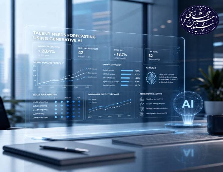 پیش‌بینی نیازهای استعداد با تکیه بر هوش مصنوعی تولیدی